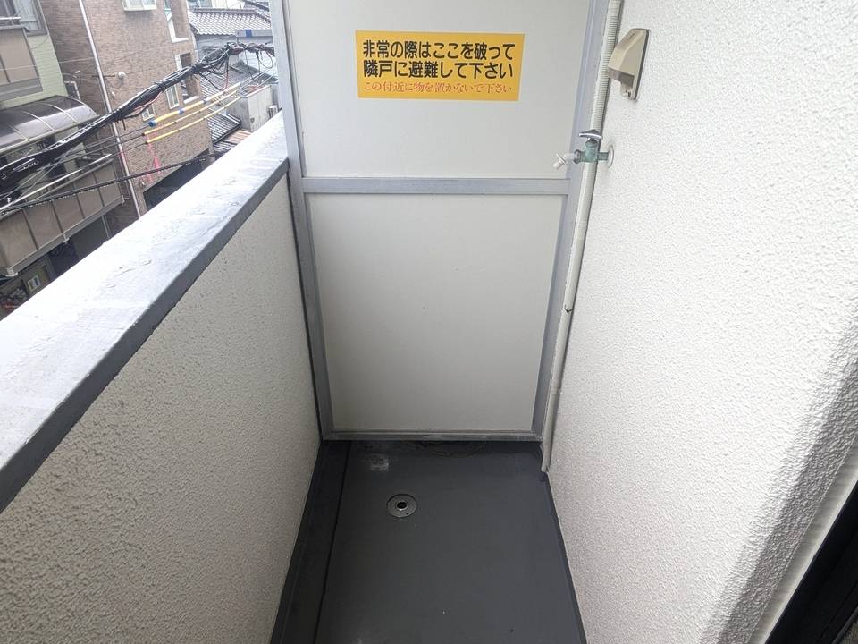 洗面設備　洗濯機置場