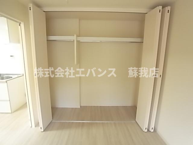 収納　収納のためのスペースです