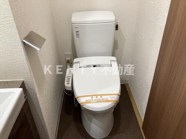 トイレ　トイレもきれいです