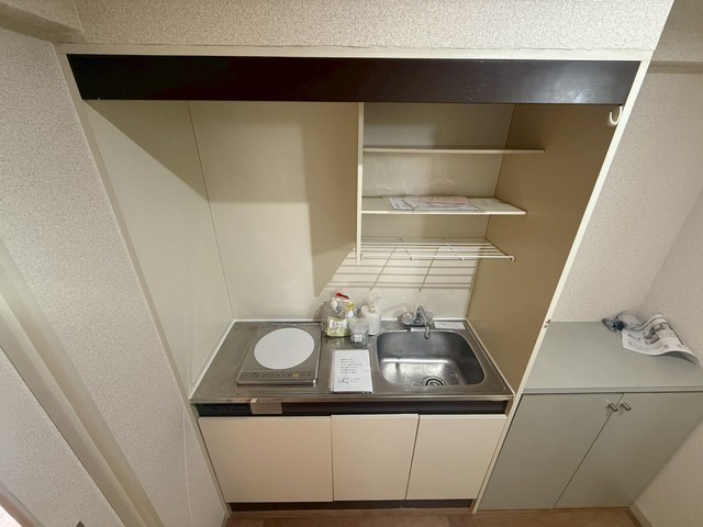 キッチン　他号室のものを使用