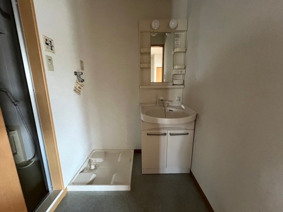 洗面設備　※他号室の写真です。