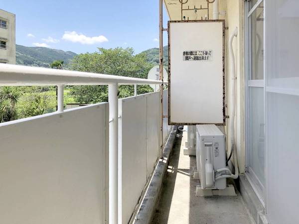 バルコニー　ビレッジハウスの同一物件・同一タイプの間取りの写真です