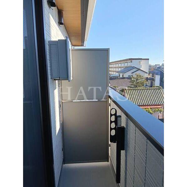 バルコニー　同物件別部屋のお写真です。