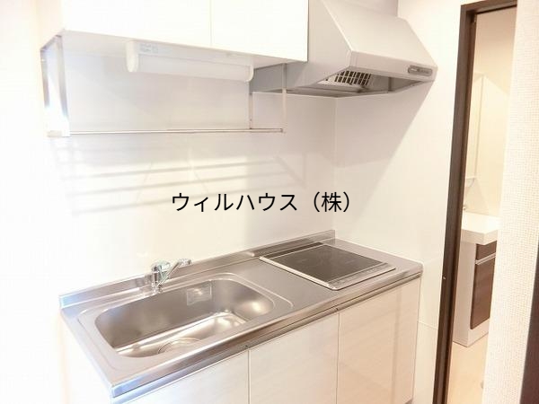 キッチン　２口ＩＨコンロ付き！