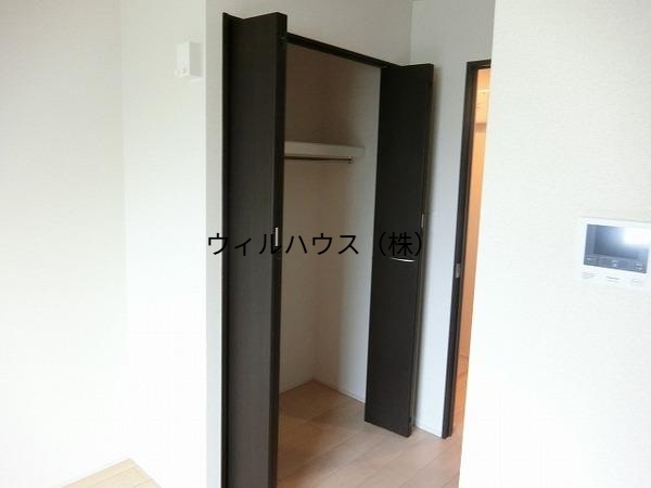 収納　クローゼット！