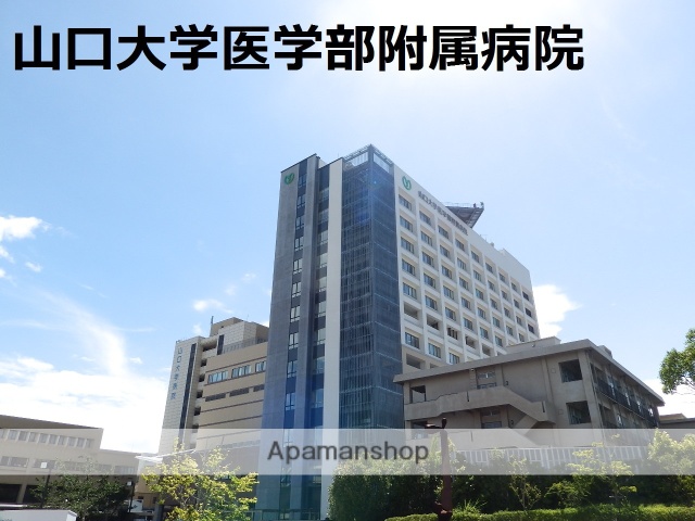 病院　山口大学附属病院（病院）まで208m