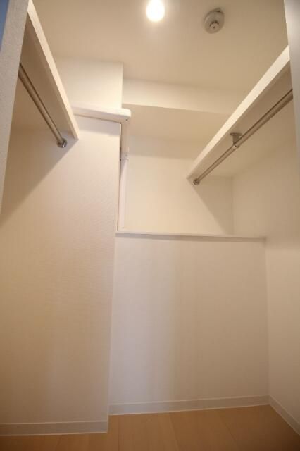 収納　たっぷりとした収納スペースです