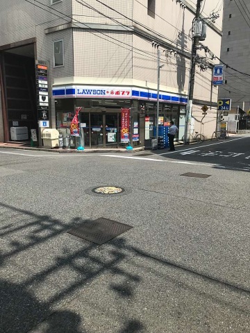 コンビニ　ローソン広島胡店（コンビニ）まで186m