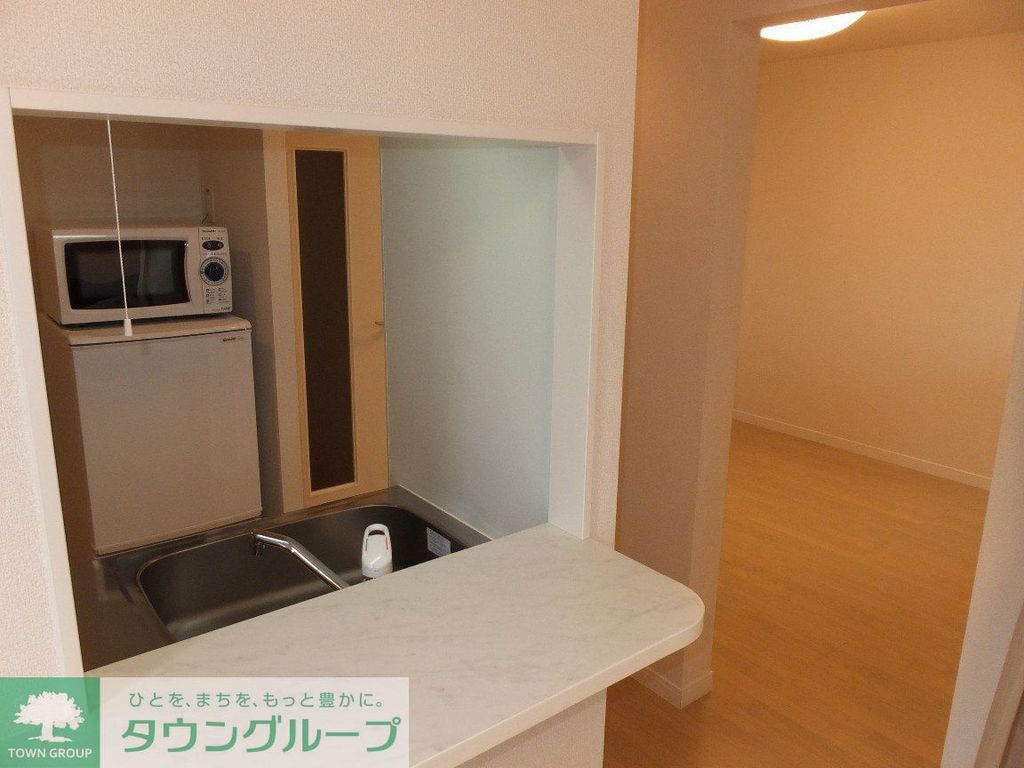 その他　キッチンカウンター付き　【冷蔵後・電子レンジ】