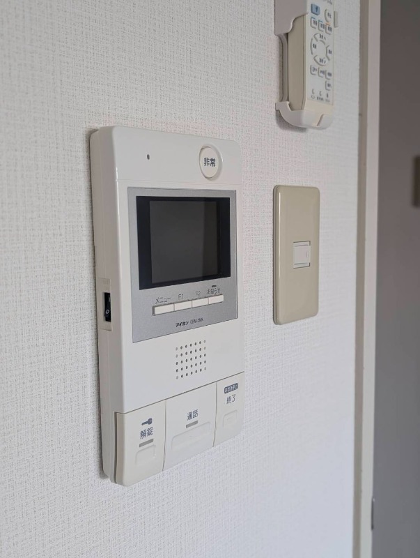 セキュリティ　※写真は別の部屋になります。