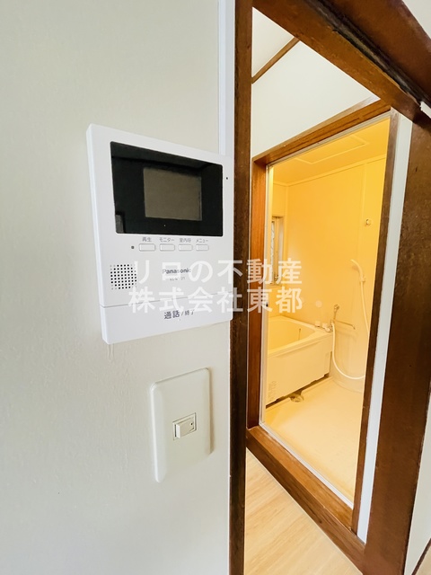 セキュリティ　訪問者が一目で分かるＴＶモニタ付インターホンです！