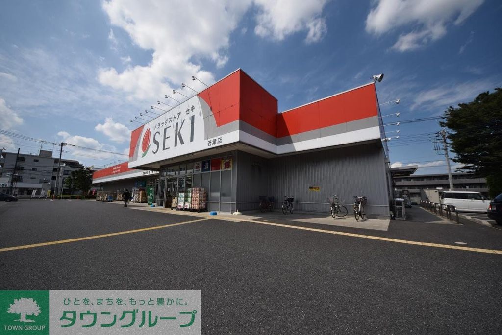 ドラックストア　ドラッグストアセキ若葉店（ドラッグストア）まで3120m