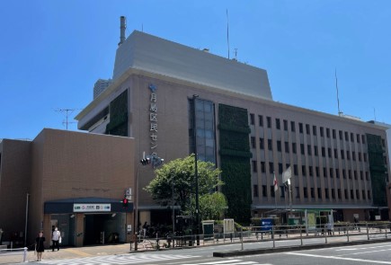 図書館　中央区立月島図書館（図書館）まで380m