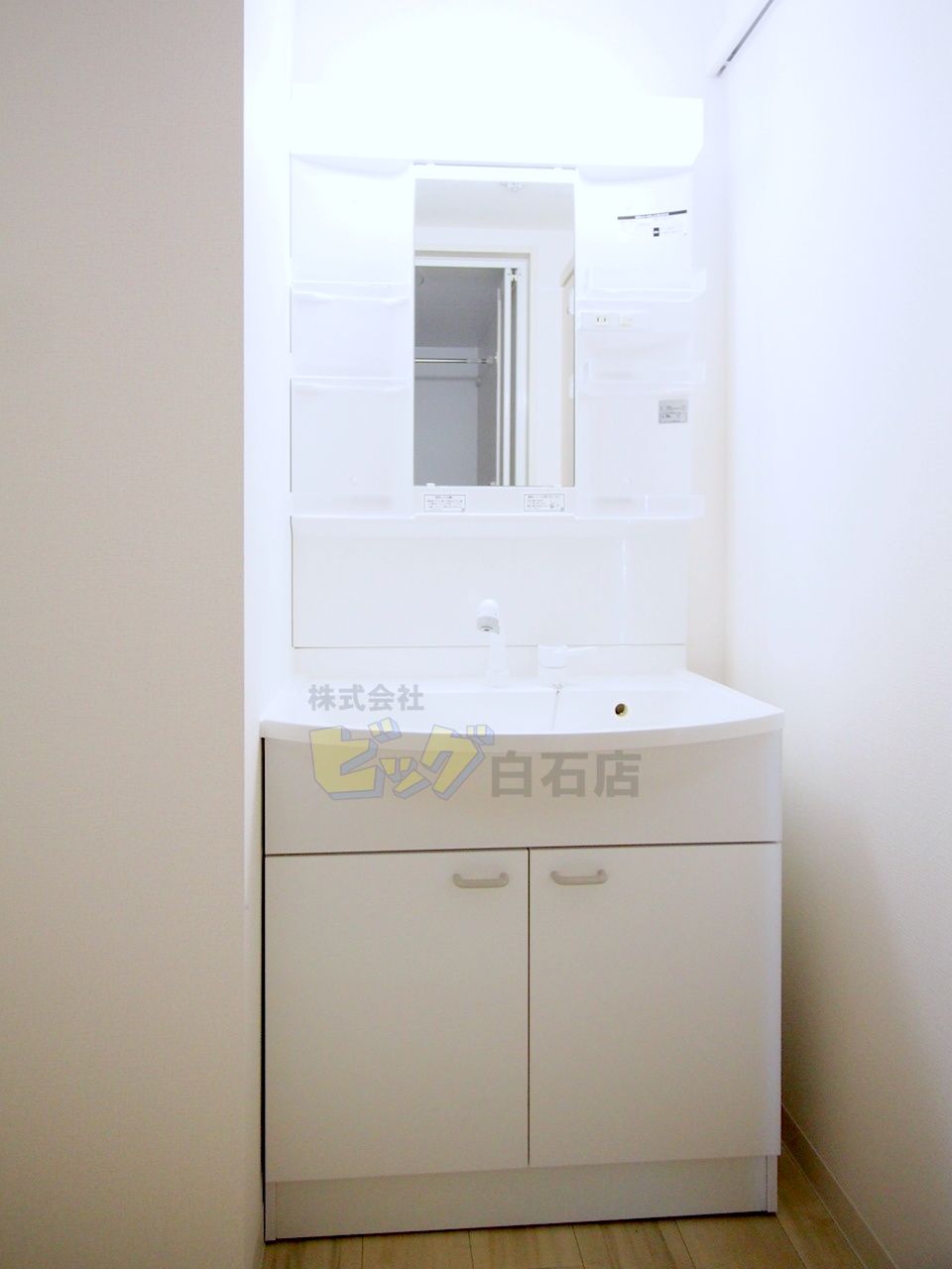 洗面設備　シャンプードレッサー付きです♪