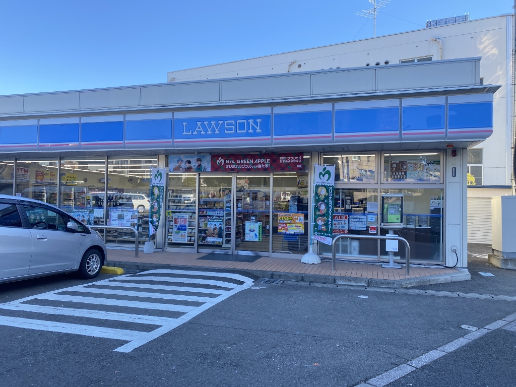 コンビニ　ローソン 仙台土樋店（コンビニ）まで646m