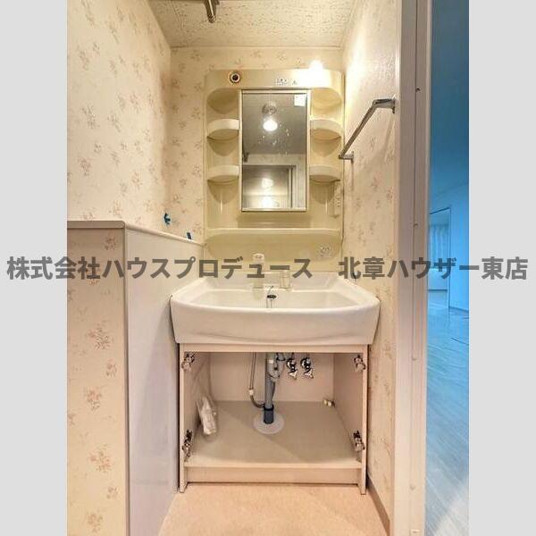 洗面設備　洗面所です