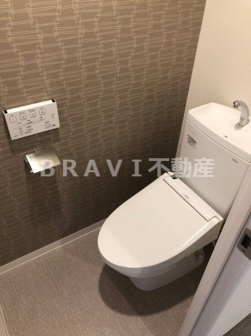 トイレ　【フォーリアライズ堺筋本町】トイレもきれいです
