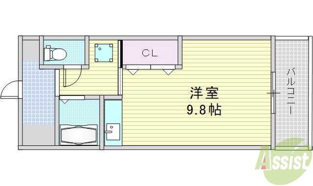 モアメゾン3の間取り写真