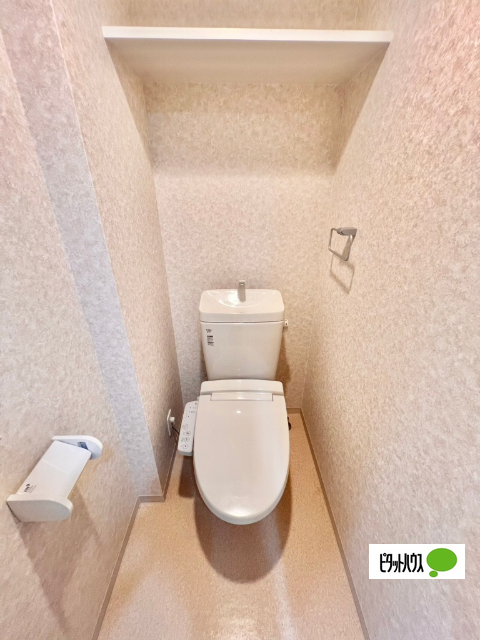 阪急京都線 十三駅 徒歩3分 14階建 築9年のトイレ写真