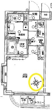 グリフィン・向ヶ丘遊園の間取り写真
