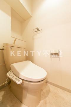 トイレ　ゆったりとした空間のトイレです