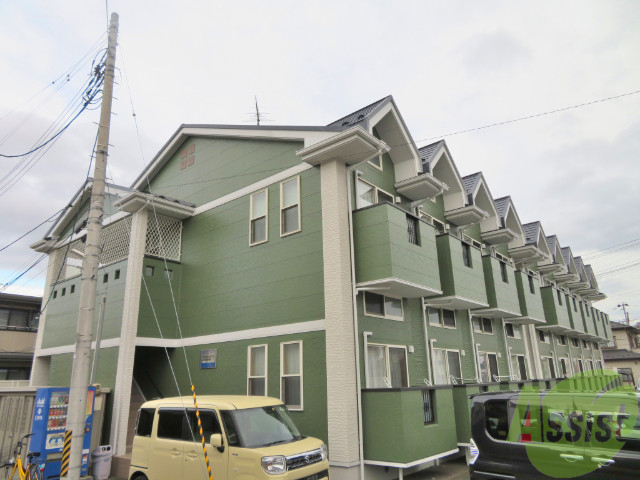 建物外観　宮城野区新田東「アフォリステーションノース壱番館」