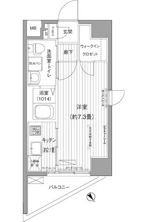 Pure Laの間取り写真