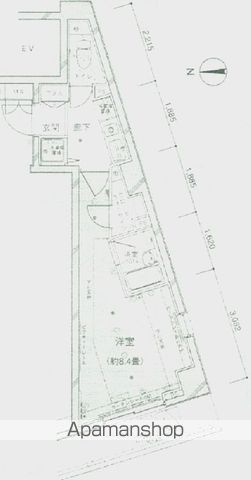 ＪＲ山手線 五反田駅 徒歩4分 11階建 築22年の間取り写真