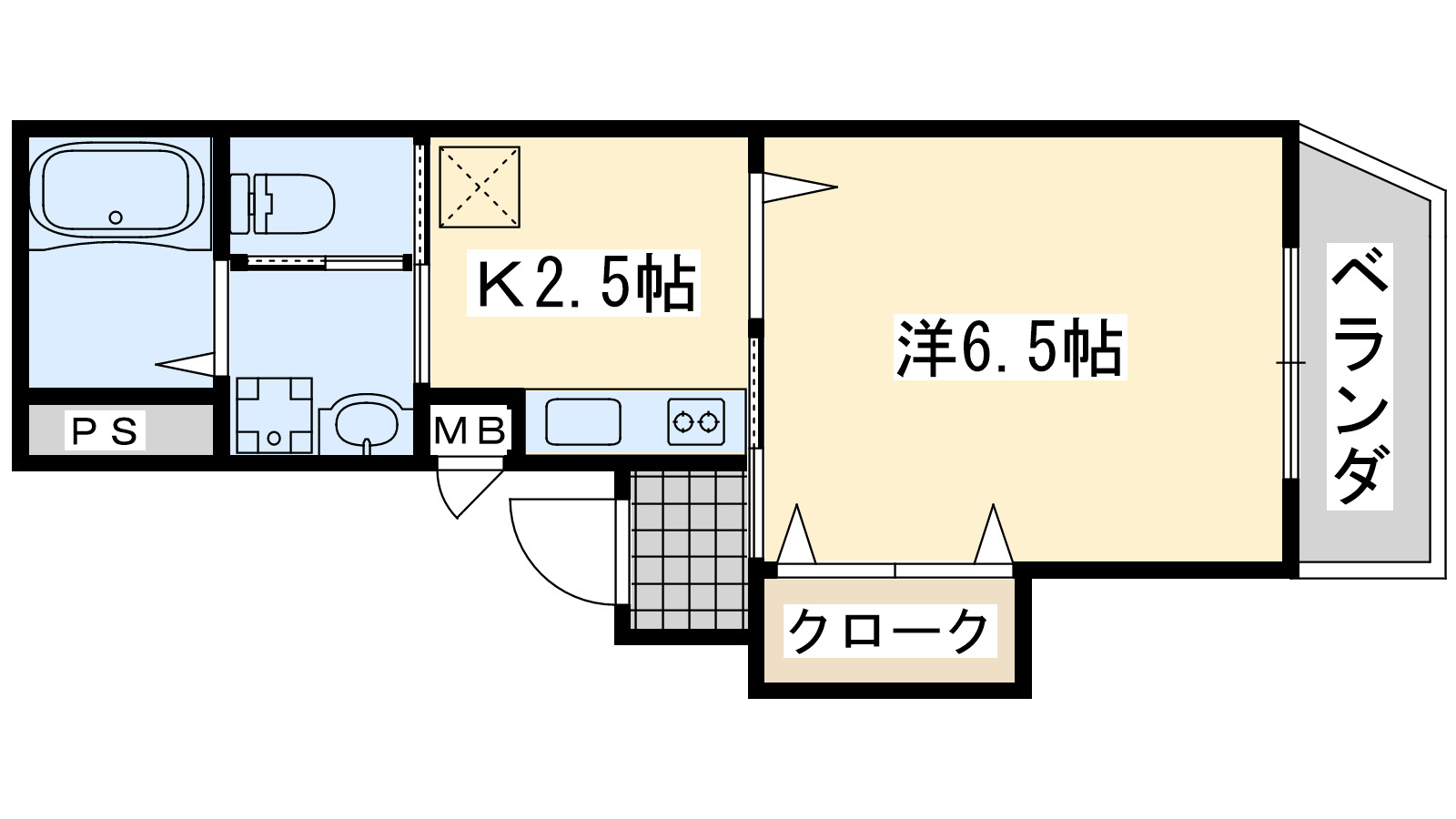 origin泉佐野の間取り写真