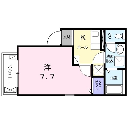 PreciousIIの間取り写真