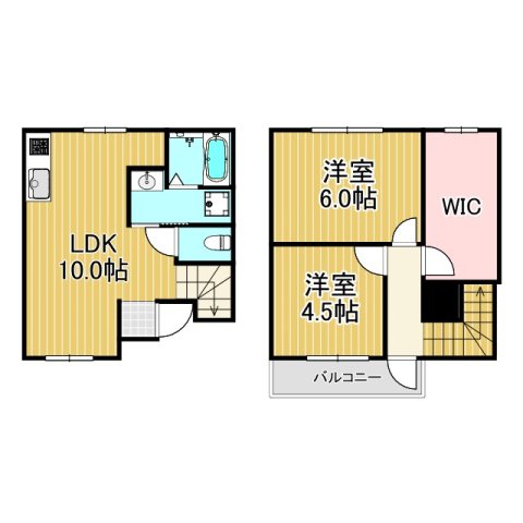 尼崎市瓦宮1丁目中古戸建の間取り写真