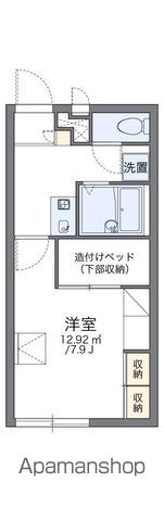 名鉄小牧線 小牧原駅 徒歩14分 2階建 築23年の間取り写真