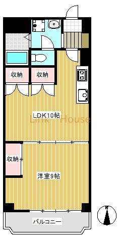 東京メトロ東西線 西葛西駅 徒歩5分 6階建 築33年の間取り写真