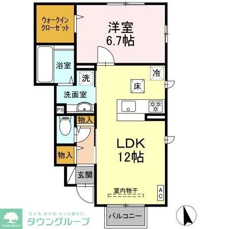 アーバンフォレストの間取り写真