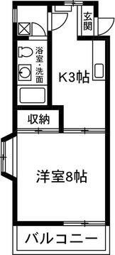 マンション黒崎の間取り