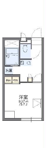 レオパレスニュー北府の間取り