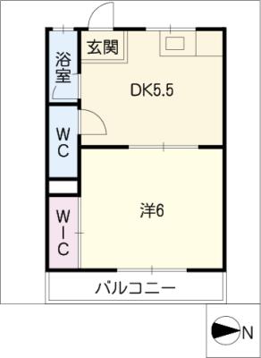 ハイム広路の間取り