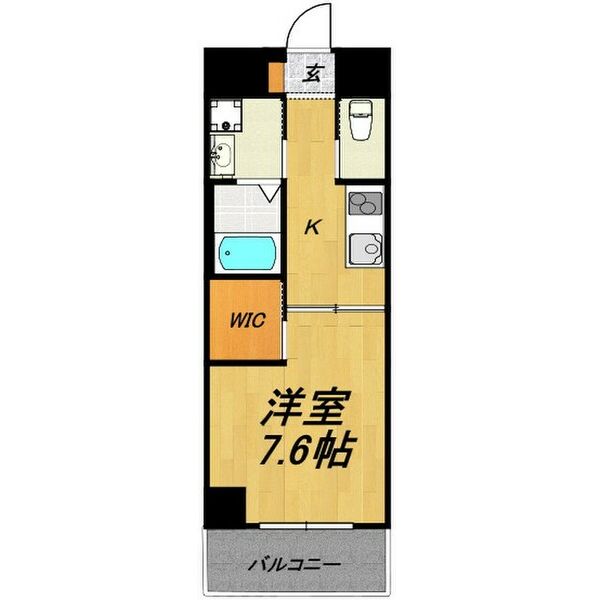 (仮)西区天神山マンションの間取り