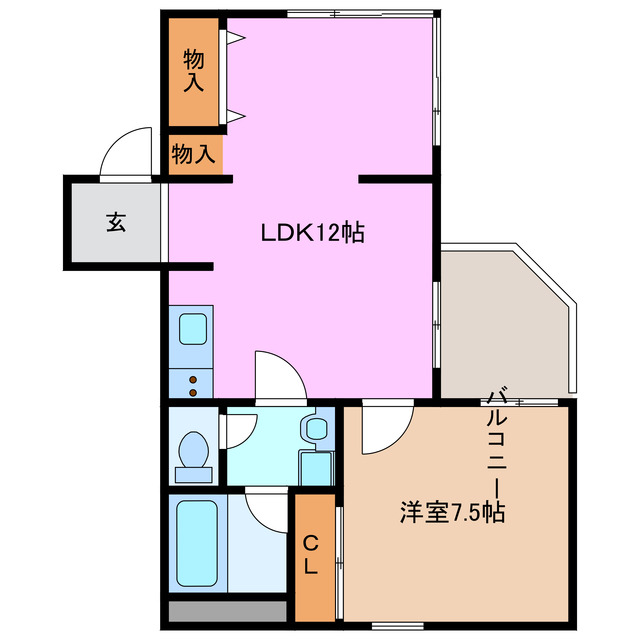 フジタ鳥羽マンションの間取り