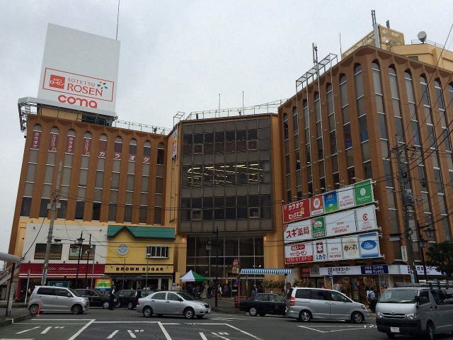 【伊勢原市田中のマンションのショッピングセンター】