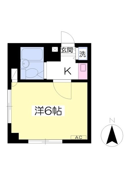 芦屋市西蔵町のマンションの間取り