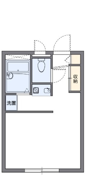 レオパレスのぞみの間取り