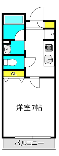 ジュネス今里の間取り