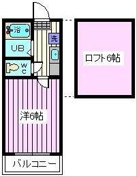 さいたま市南区曲本のアパートの間取り