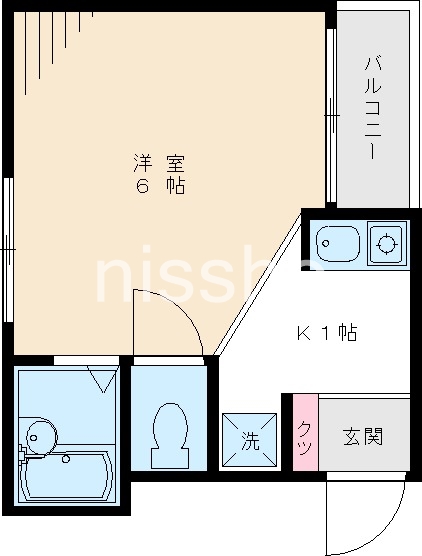 メゾンロイヤルの間取り