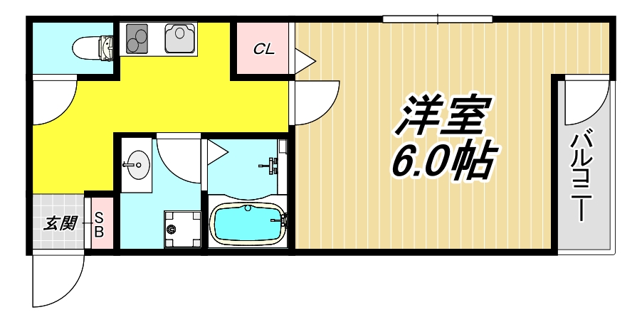 ハウスアイ東七松の間取り