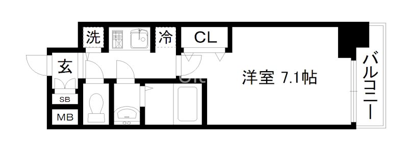 アドバンス京都ソナーレの間取り