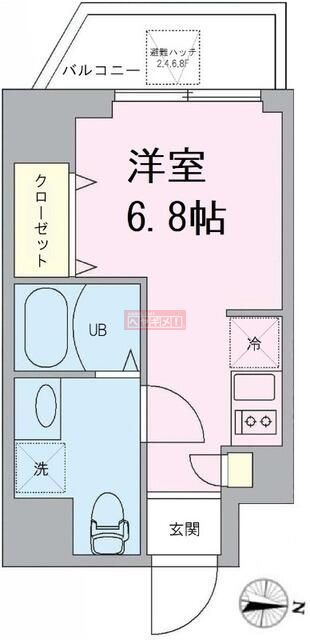 ＡＬＢＡ扇橋の間取り