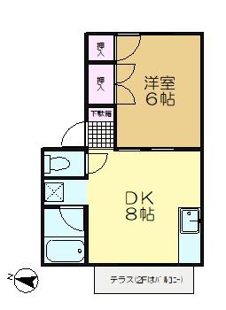 らんがく四番館の間取り