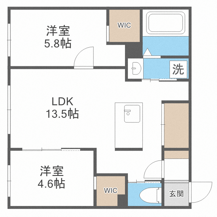 Ｒ－ｆｉｎｏ　本郷通の間取り